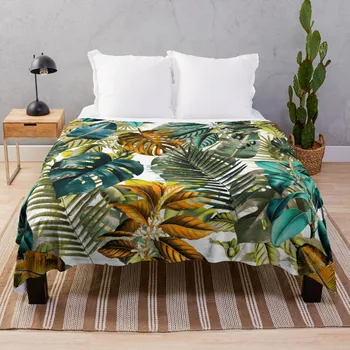 Фланелевое одеяло от шерпи дебела тел Tropical Garden Iv