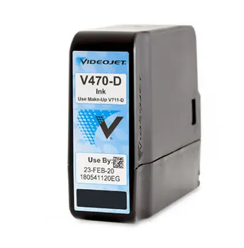 Черно-синьо мастило, Videojet V470-D за мастилено-струен принтер непрекъснато действие